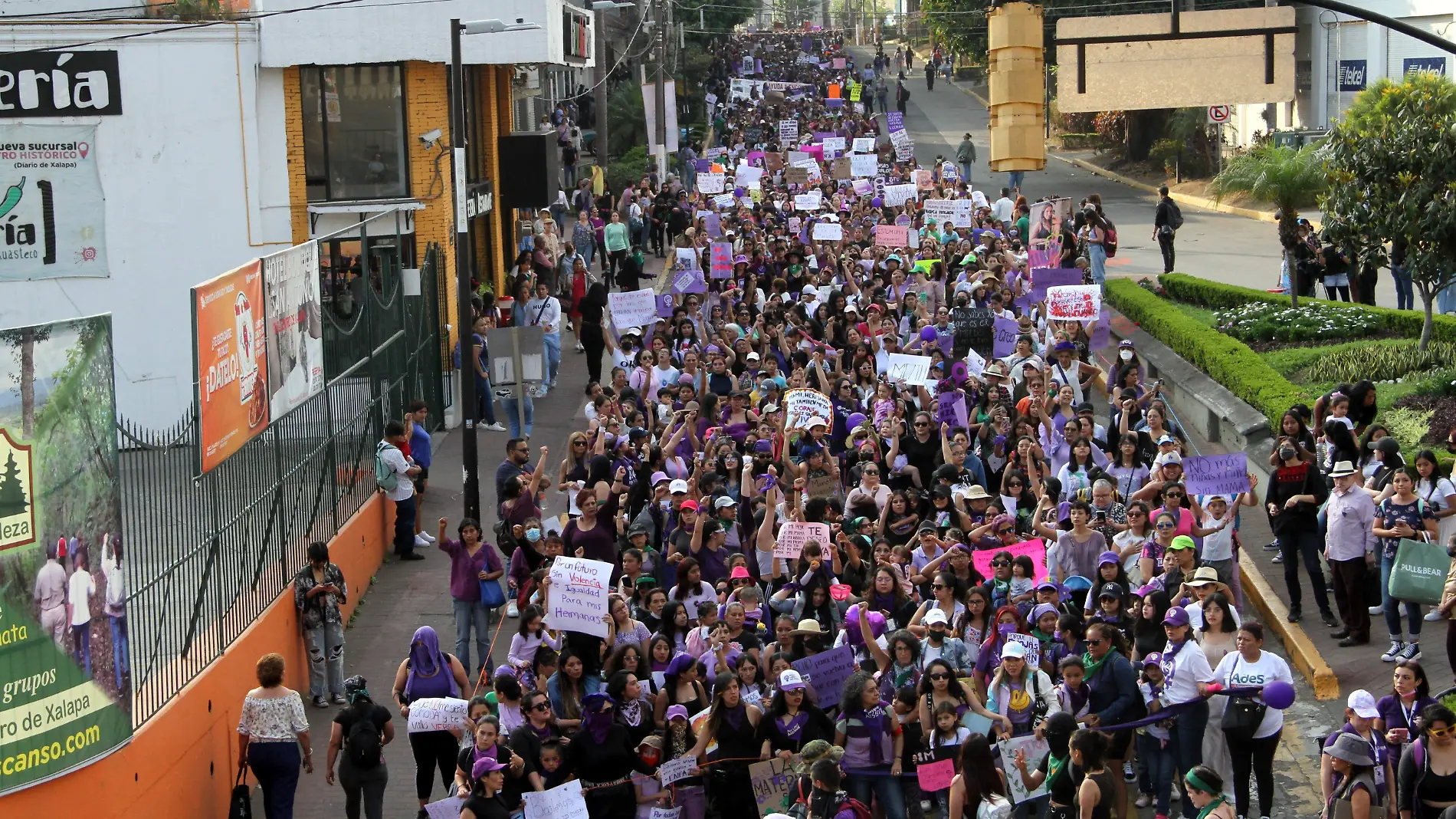 Marcha Centro Xalapa-Jesús Escamiroza